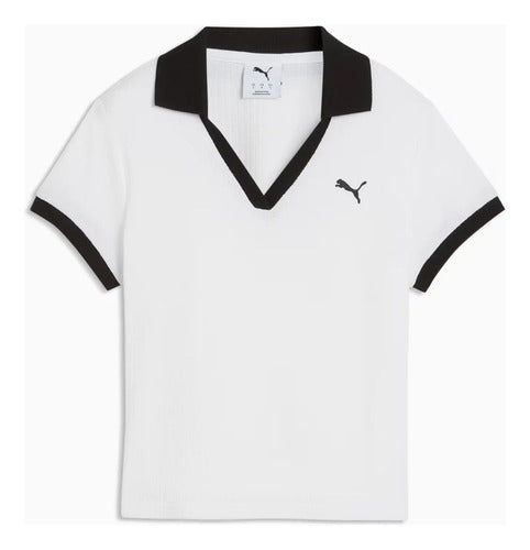 Wardrobe Essentials Polo Women Puma White 635395 02 1