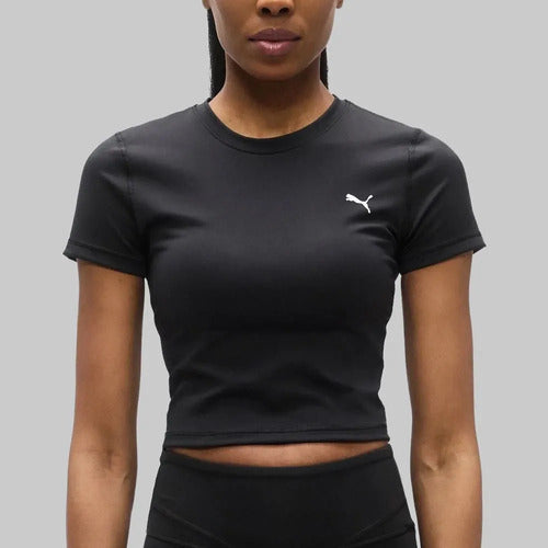 Camiseta Puma W Strong Cross Back Tee Black 528494 01 2