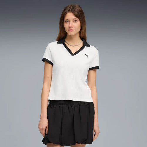 Wardrobe Essentials Polo Women Puma White 635395 02 5
