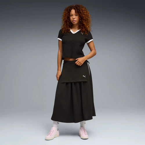 Wardrobe Essentials Polo Women Puma Black 635395 01 3